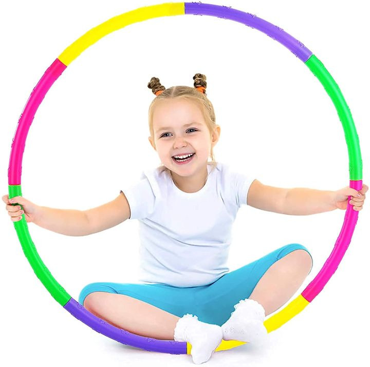 Sajha24 Zig-Zag Shape Hula HoopRings For Babies Exercise