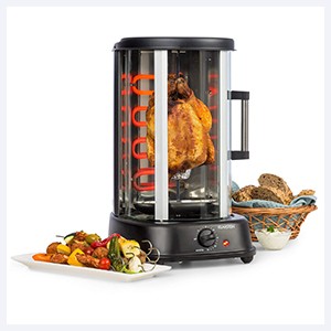 360 degree rotation vertical Barbecue