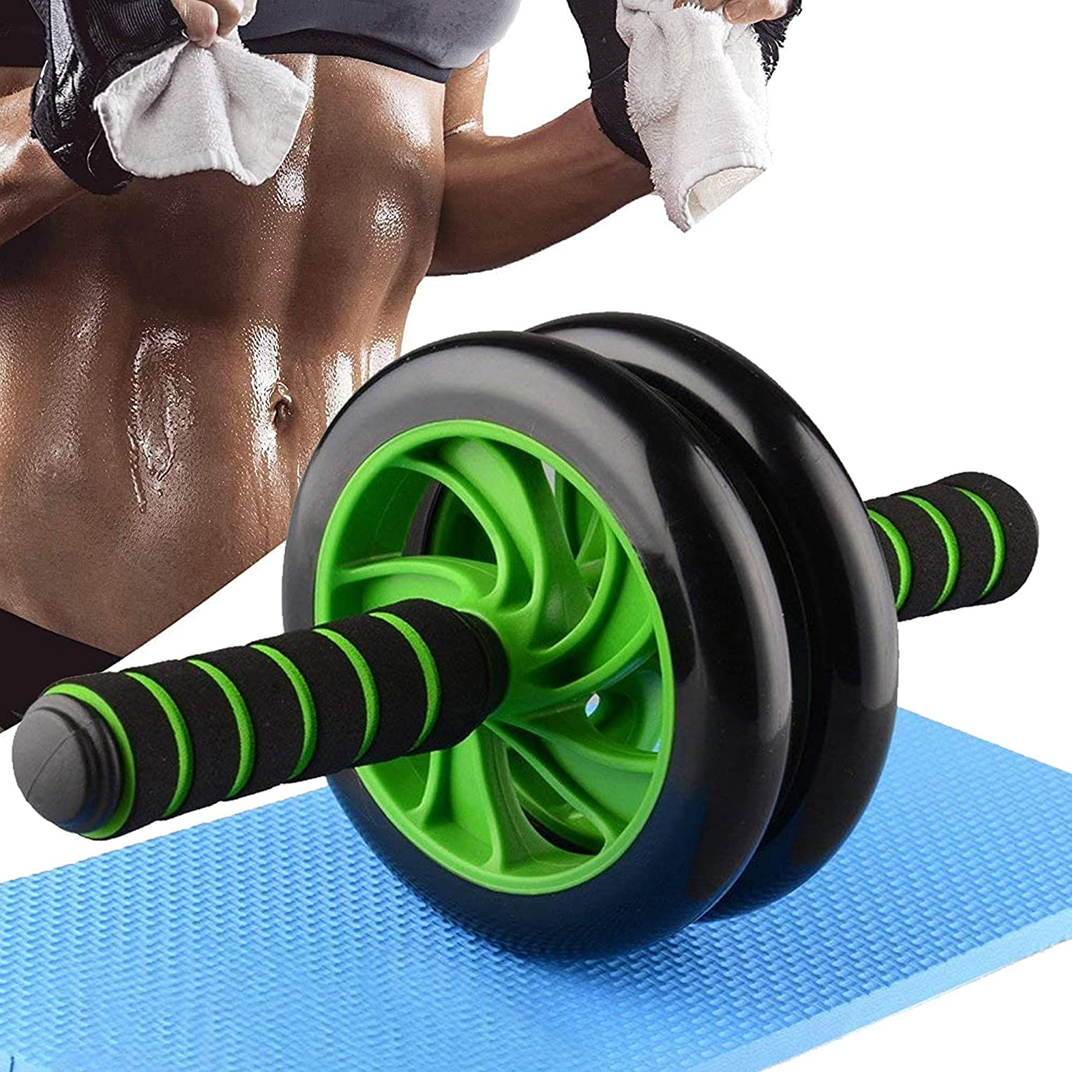 Fitness Ab Roller For Abdominal Training - Fitness Exercise Abs Roller Wheel For Home And Gym