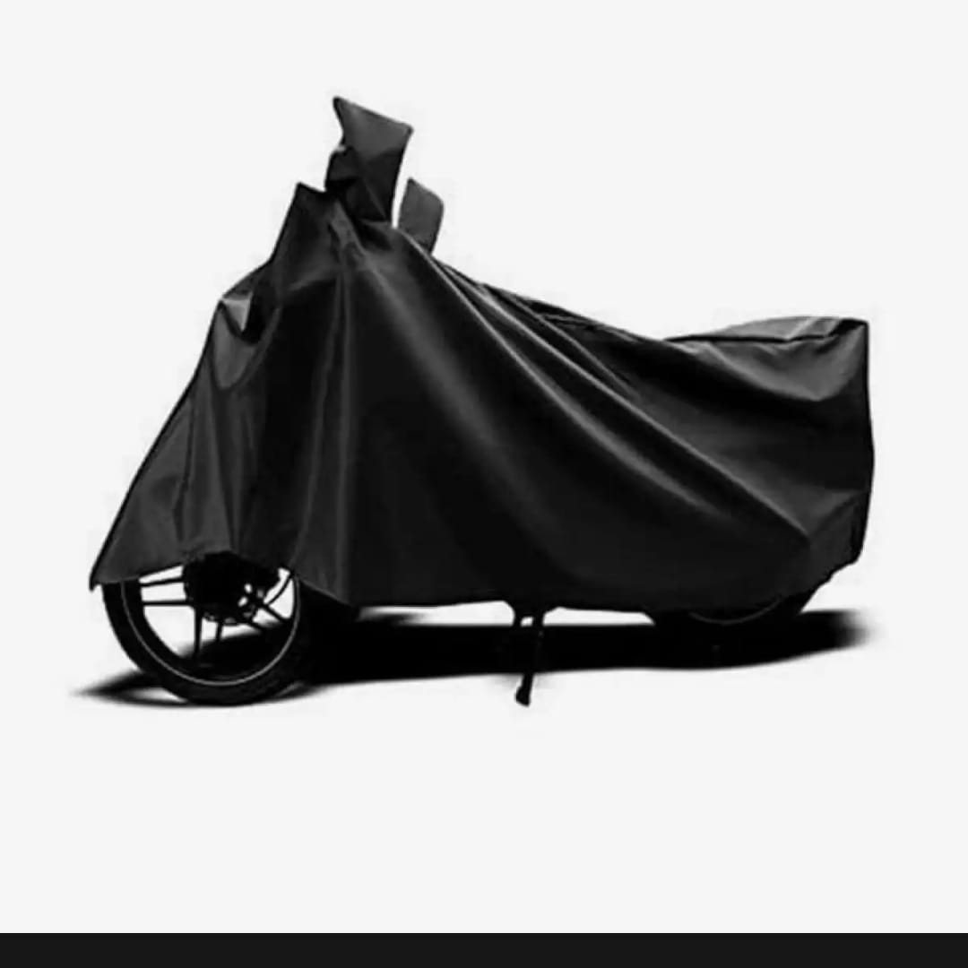 Black Waterproof Bike Cover