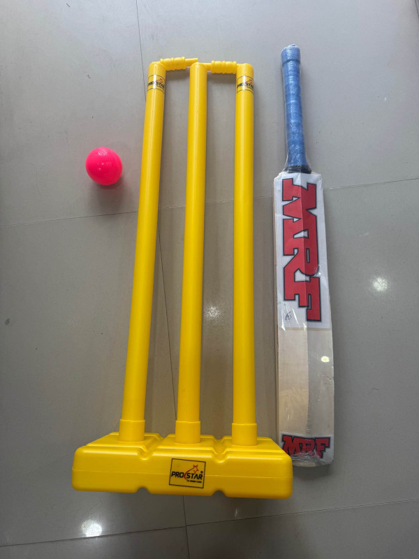 Sajha24 Cricket (Tennis Bat) 3 In 1 Combo