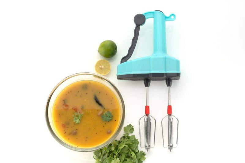Dual Hand Power Free Blender with Double Blade Blender